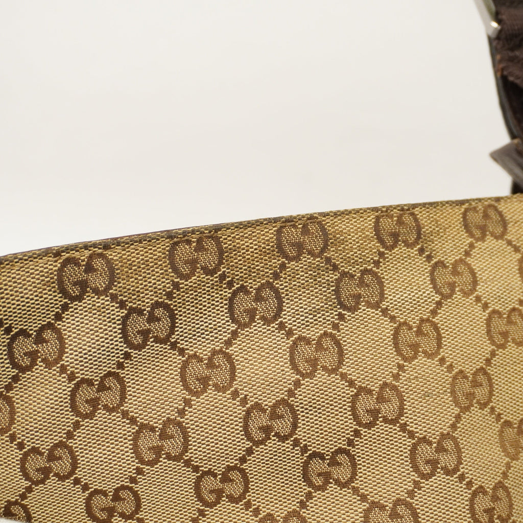 GUCCI  GG Canvas Shoulder Bag 122793 Women's Shoulder Bag Beige,Brown
