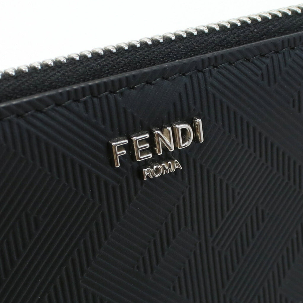 FENDI Shadow Flat Clutch 7N0132 AJF4 F19KP Bag Leather Men's