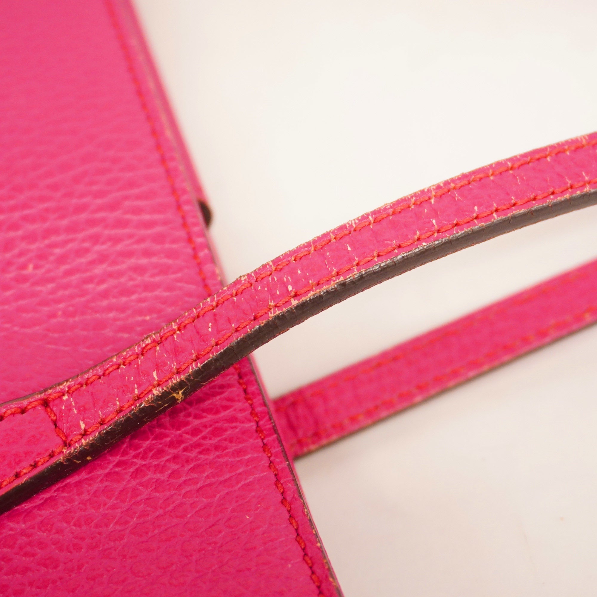GUCCI  Swing 354397 Women's Leather Tote Bag Pink