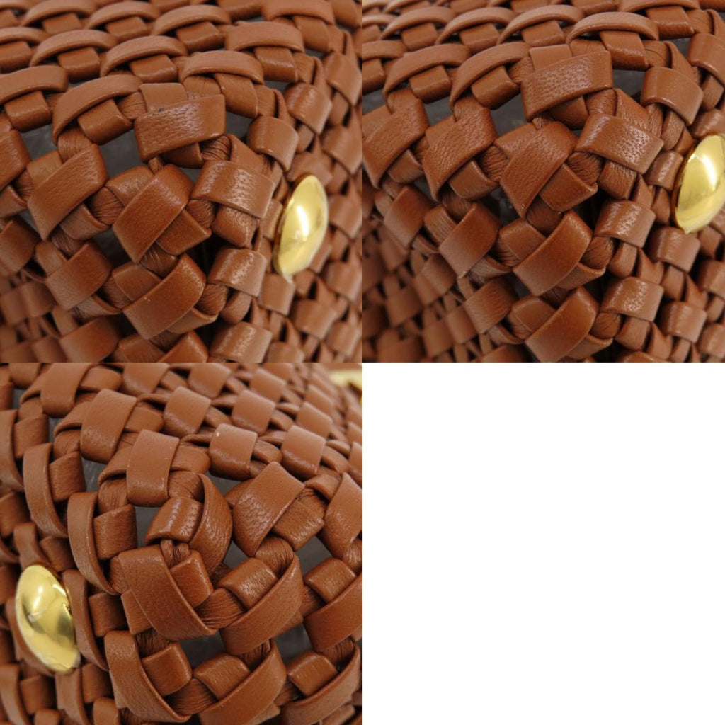 FENDI Peekaboo Handbag Calf Women's