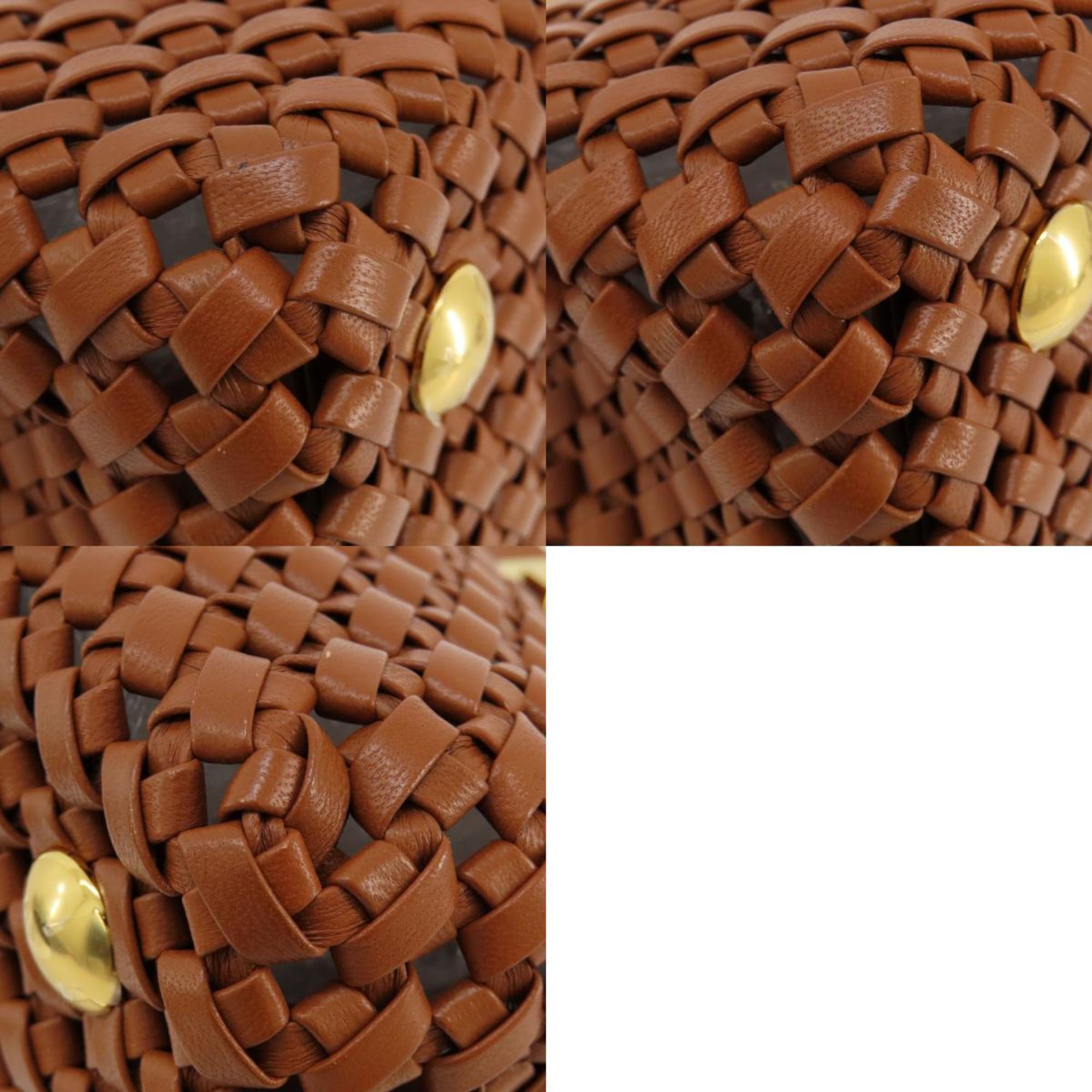 FENDI Peekaboo Handbag Calf Women's