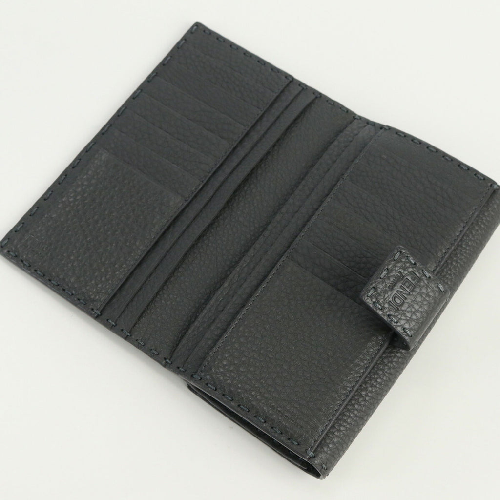 FENDI Selleria Peekaboo 8M0308 SFR Long Wallet Fold Leather Women's