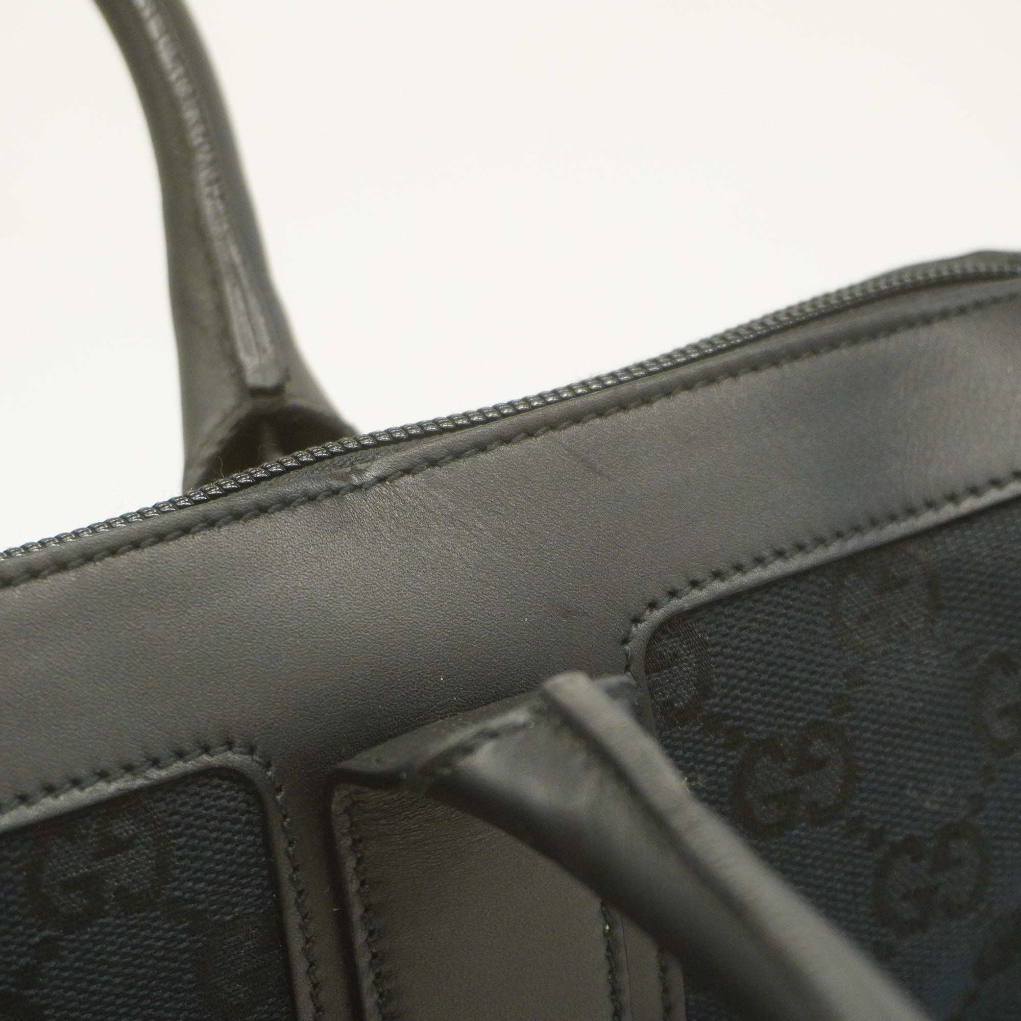 GUCCI  GG Canvas Tote Bag Sherry Women's GG Canvas Tote Bag Black,Navy