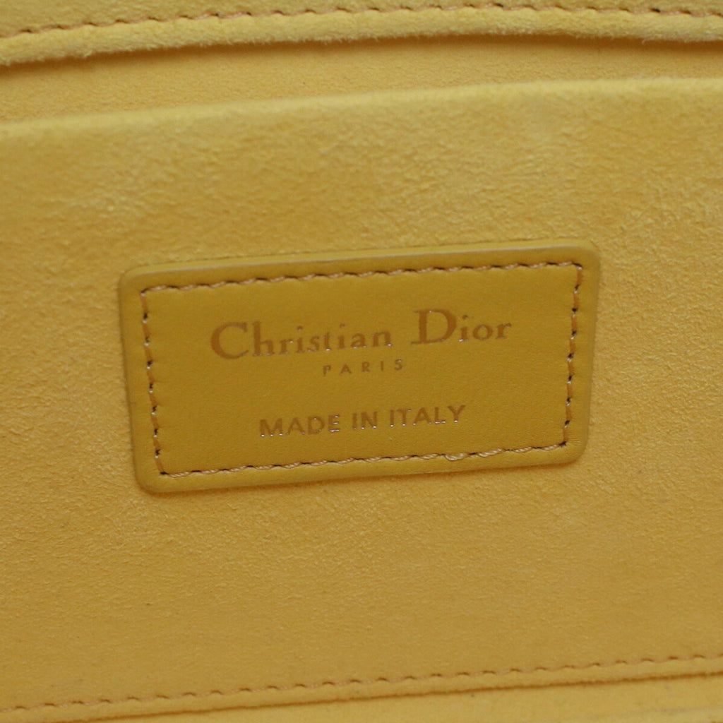 CHRISTIAN DIOR Canage Handbag Lady Lambskin Women's