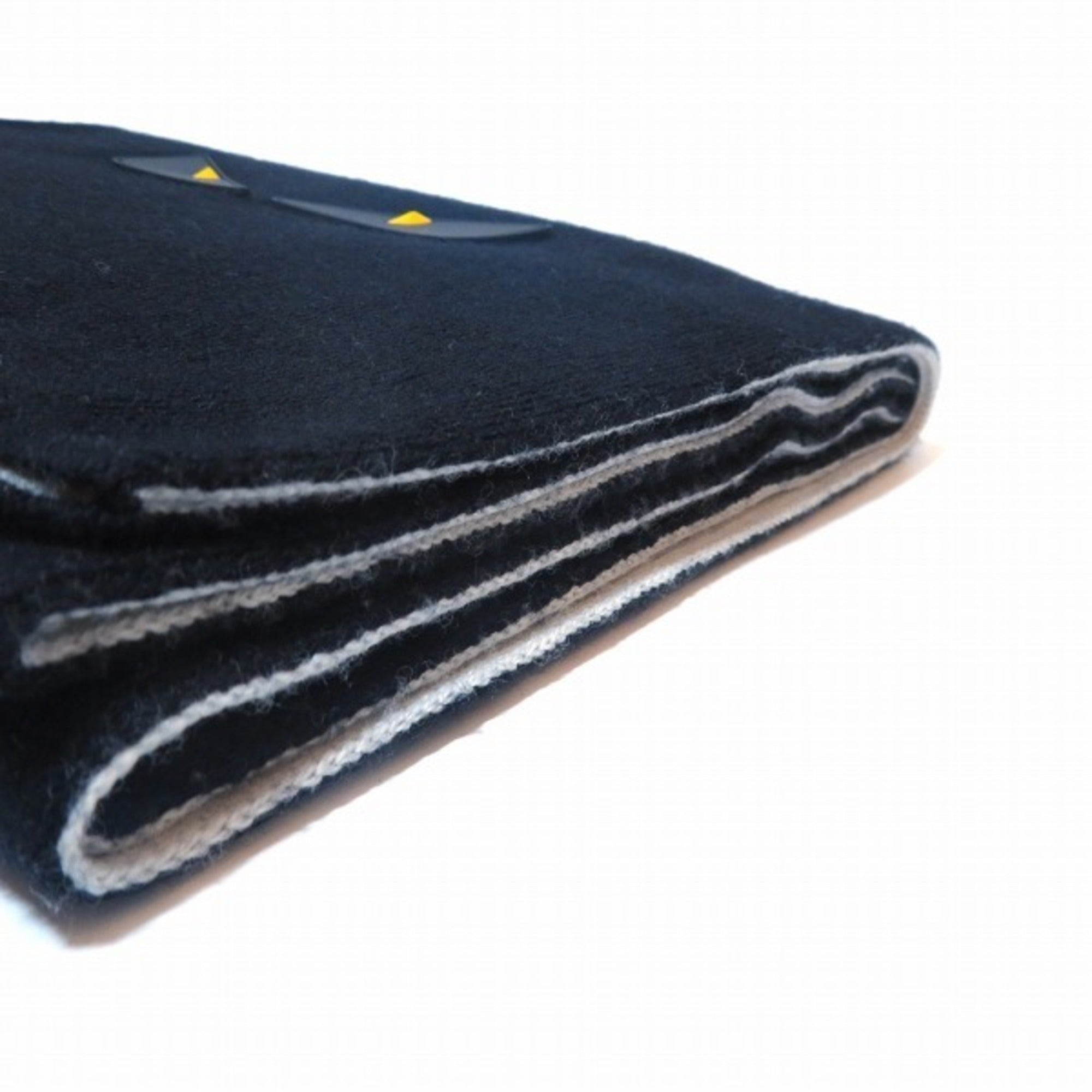 FENDI Bugs FXS124 brand accessory muffler stole unisex