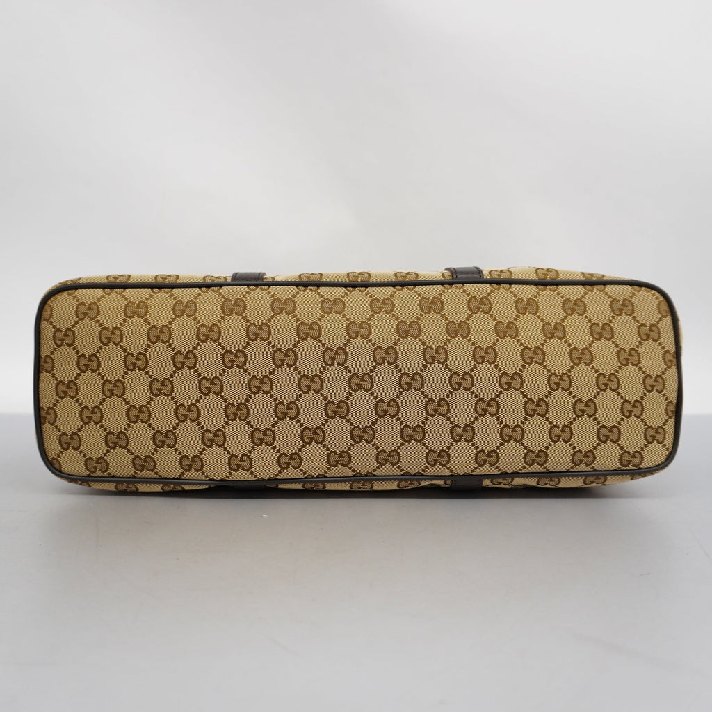 GUCCI  GG Canvas 2way Bag 449169 GG Canvas Handbag,Shoulder Bag Beige,Brown