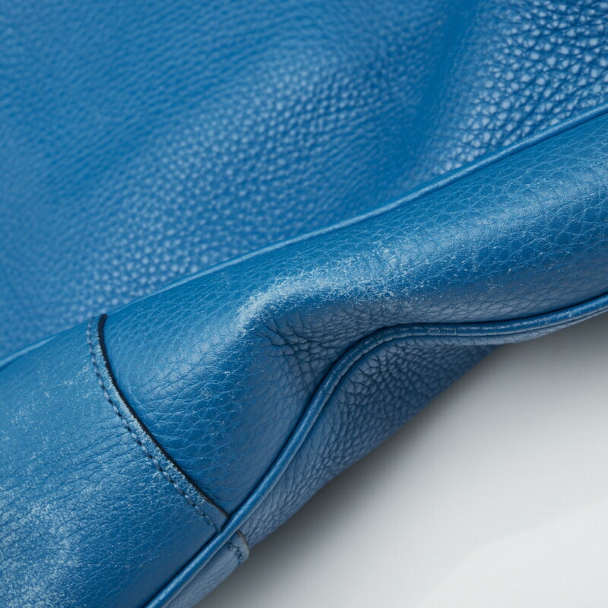 GUCCI Bamboo Diana Handbag Shoulder Bag 282315 Blue Leather Ladies