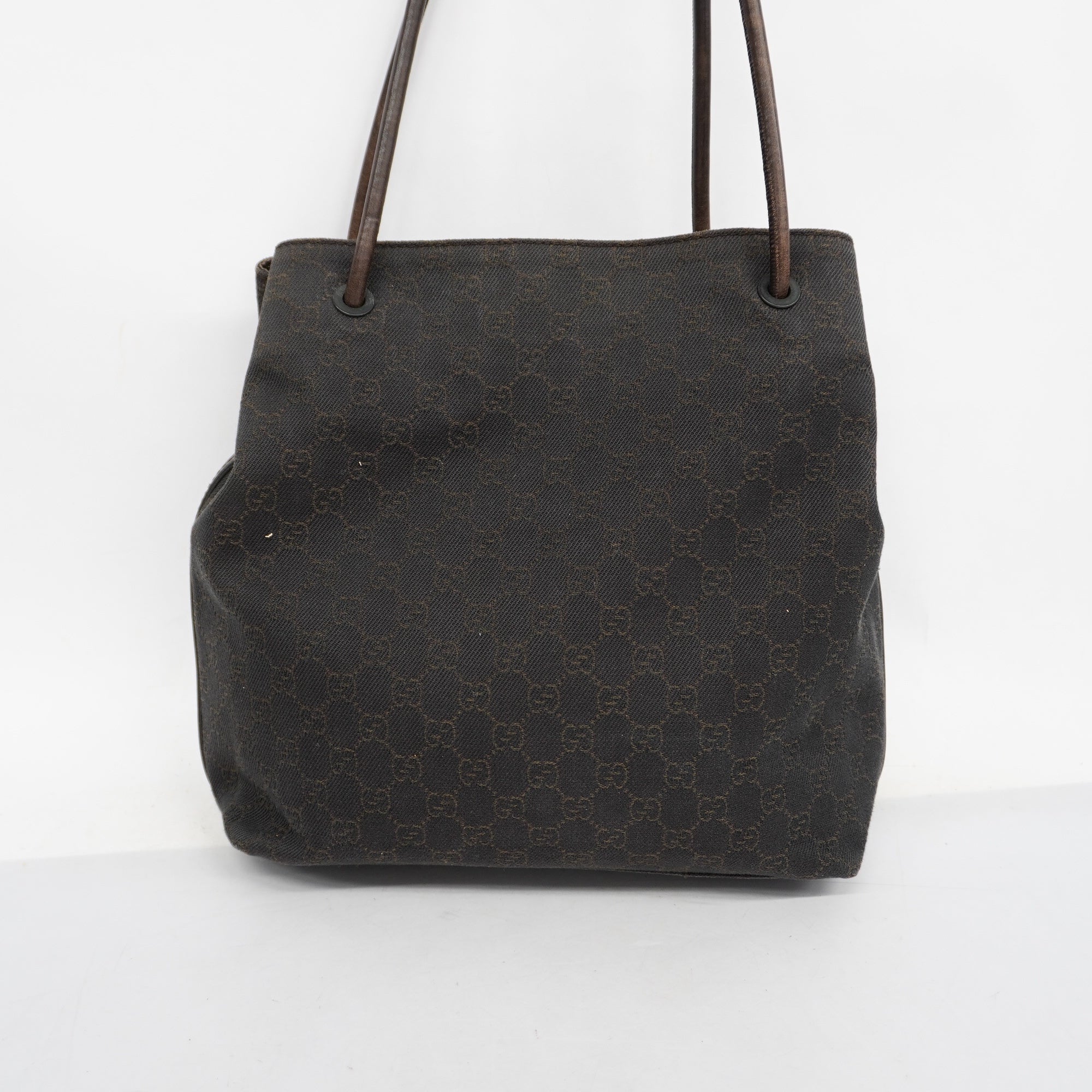 GUCCI  GG Canvas Tote Bag 101341 Women's GG Canvas,Leather