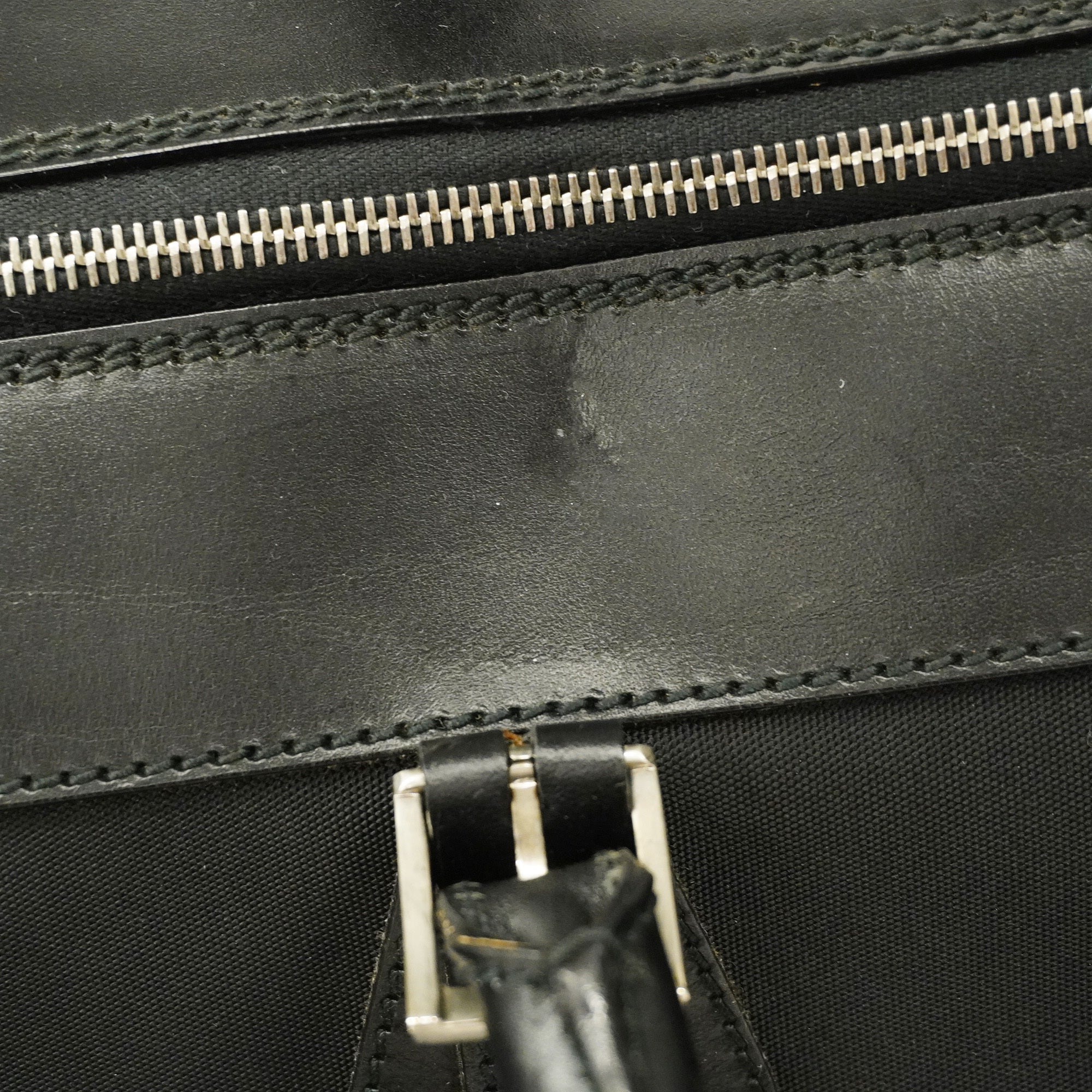 GUCCI  Boston Bag 201847 Men,Women,Unisex Leather,Nylon Boston Bag Black