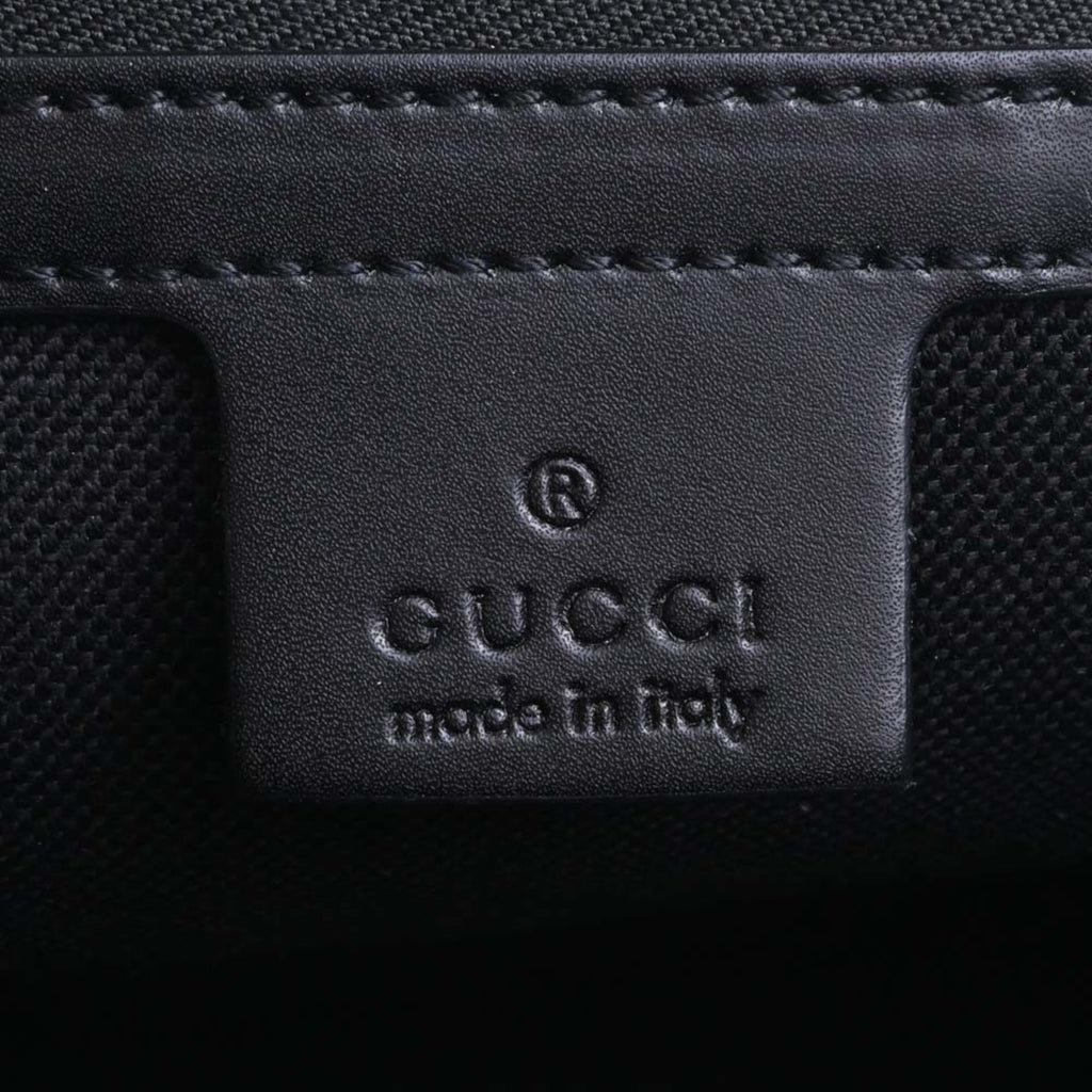 GUCCI GG Supreme Shoulder Bag 474139 Black Men's