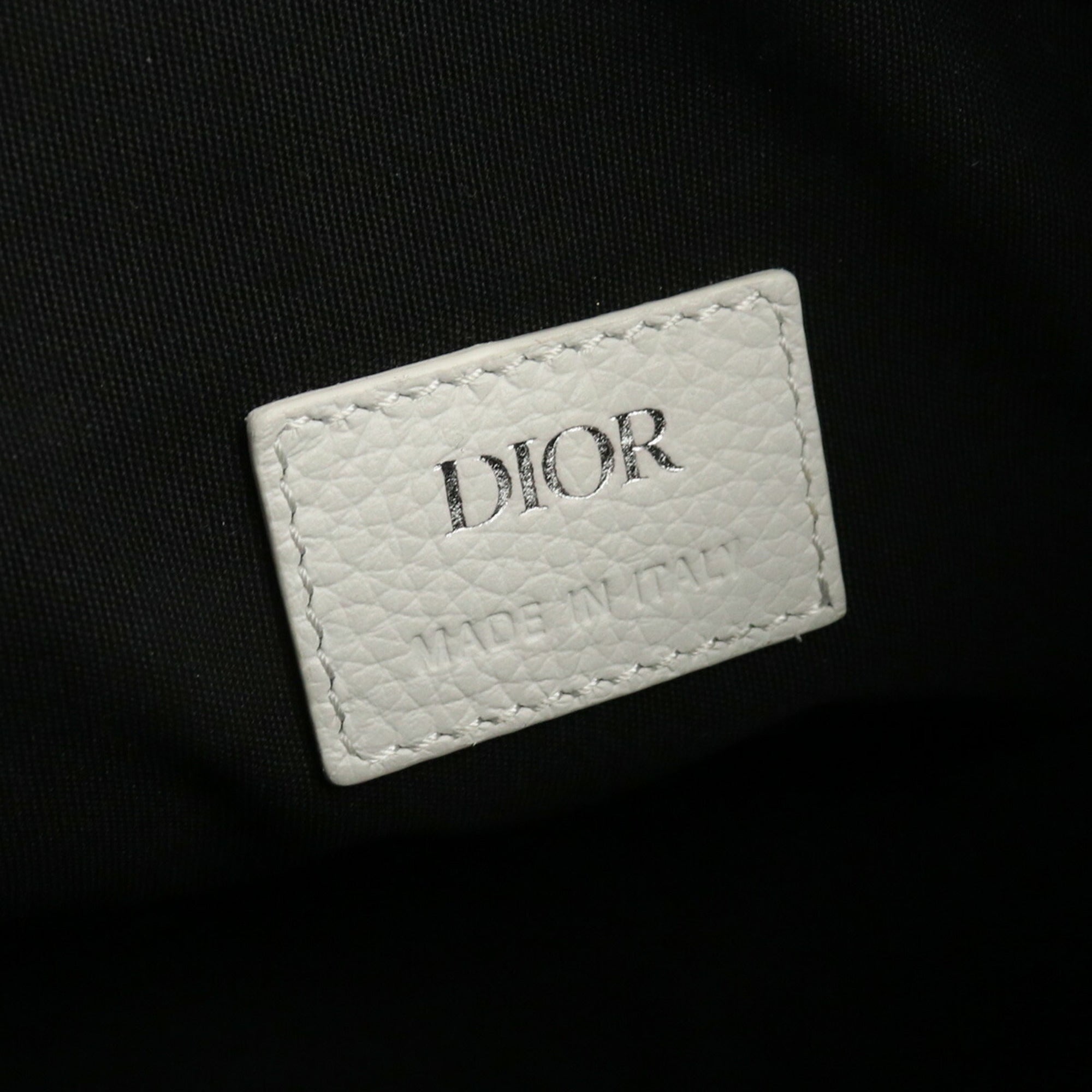 CHRISTIAN DIOR Saddle Bag ADPO093 Body Leather Unisex