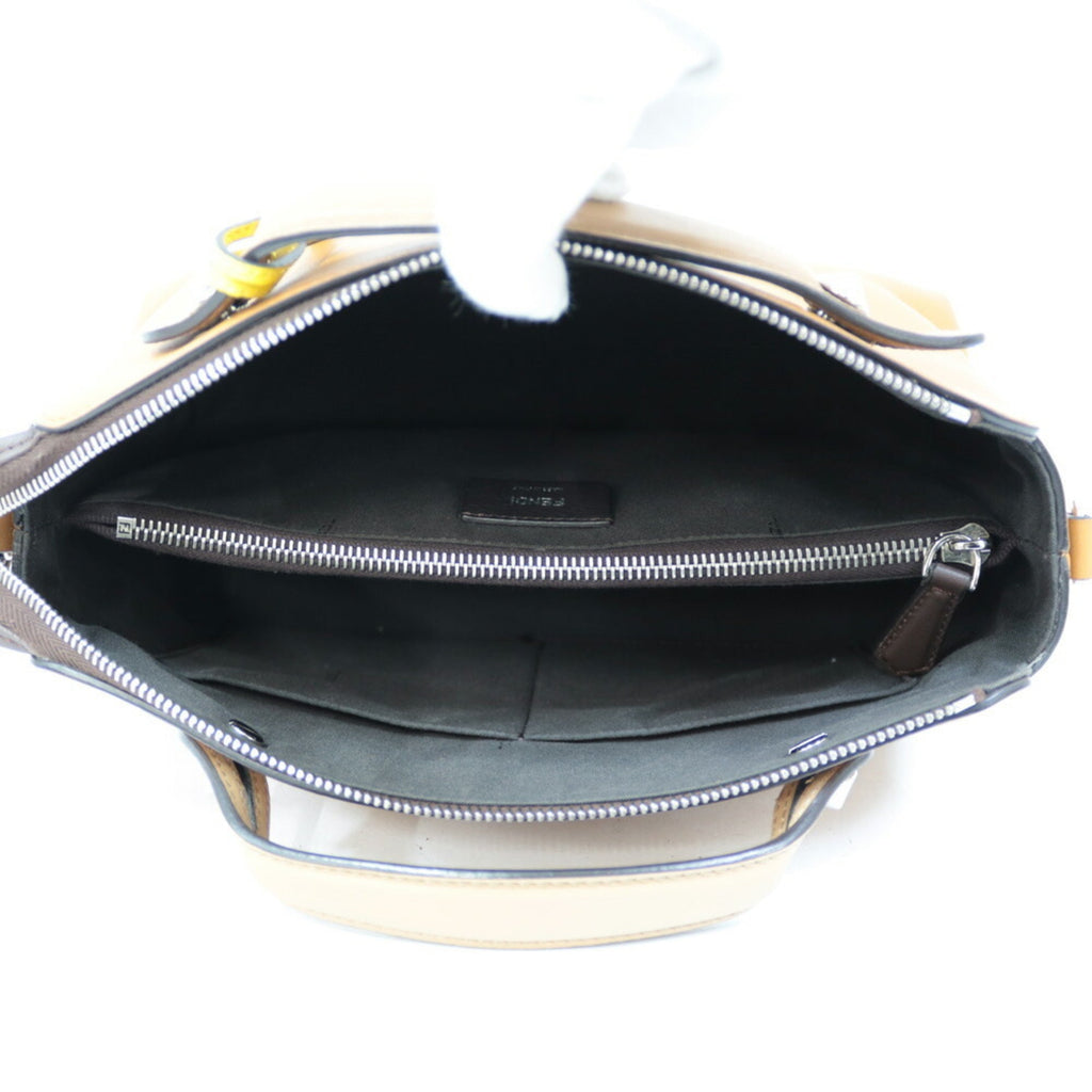 FENDI Shoulder Bag Handbag By The Way Brown Ladies