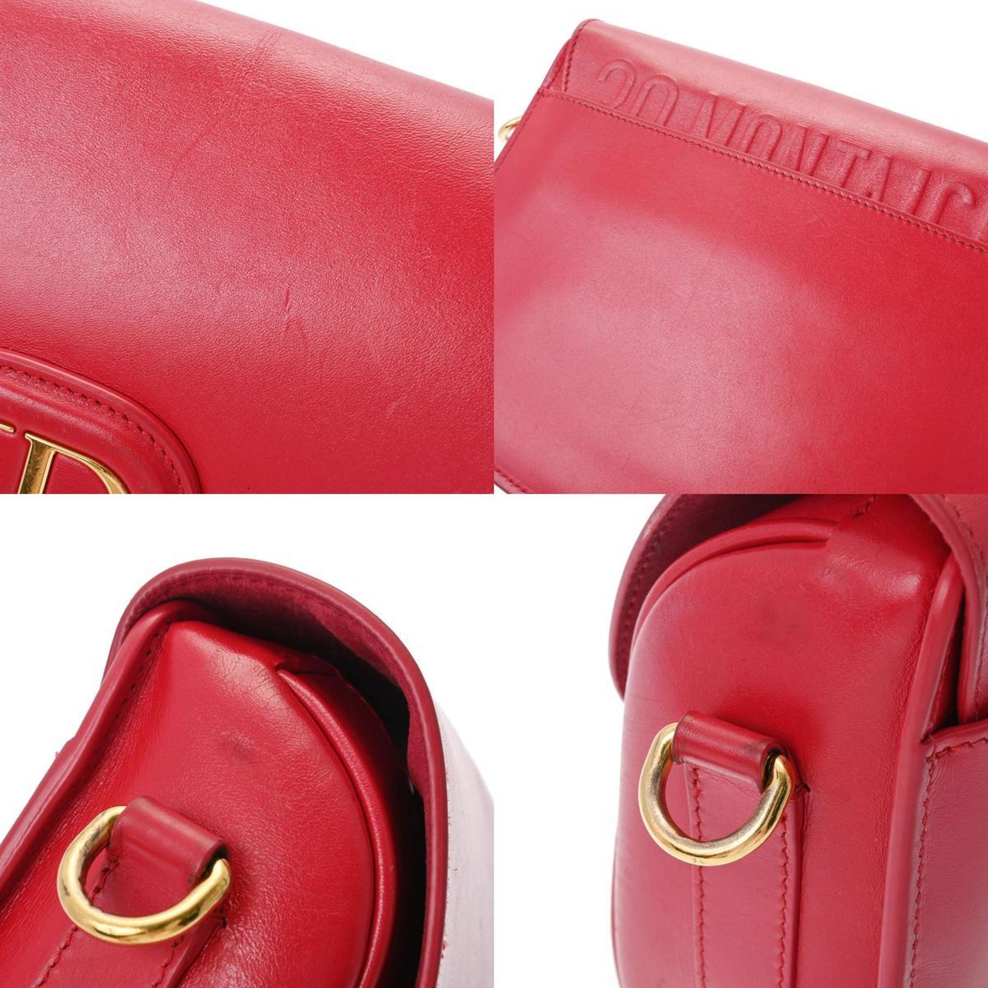 CHRISTIAN DIOR Bobby Medium Pink Women's Leather Shoulder Bag