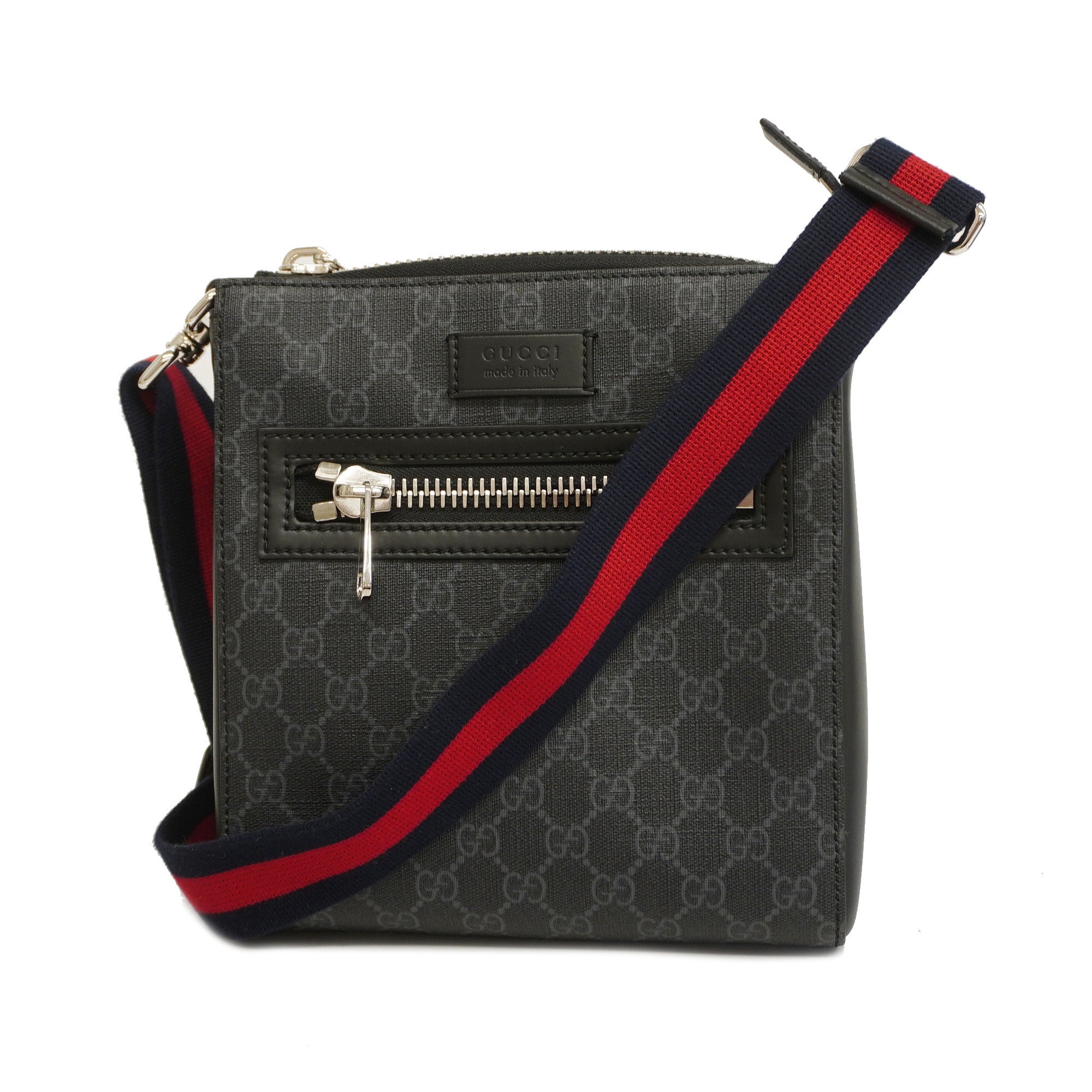 GUCCI  Shoulder Bag 523599 Men's GG Supreme Black