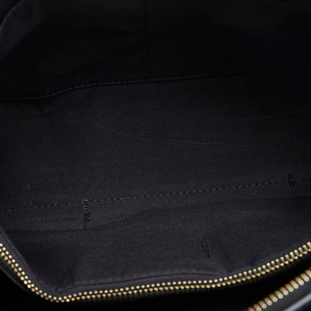 FENDI visor way medium monster eye handbag shoulder bag 8BL124 black leather ladies