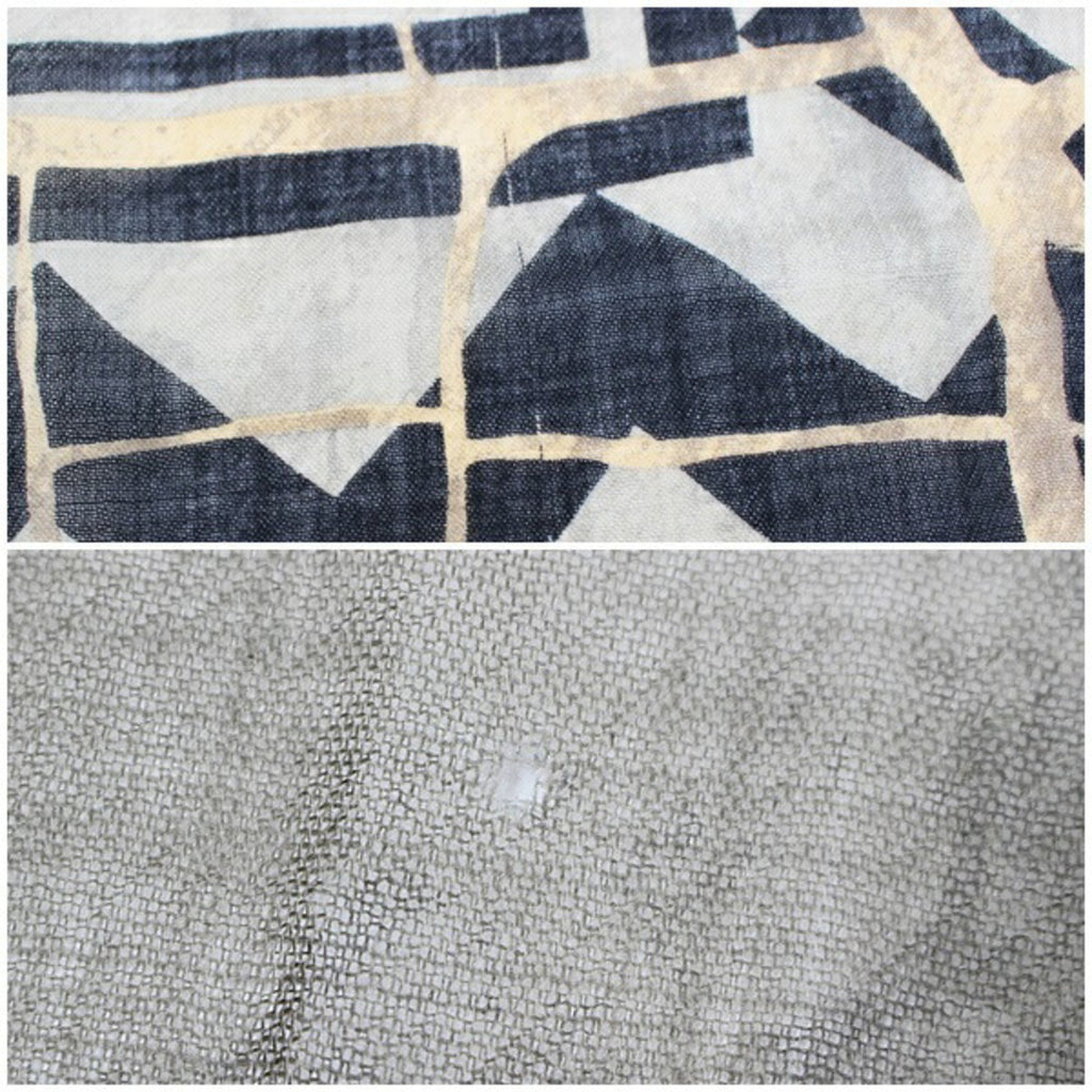 FENDI wool shawl stole constellation pattern khaki x black ladies