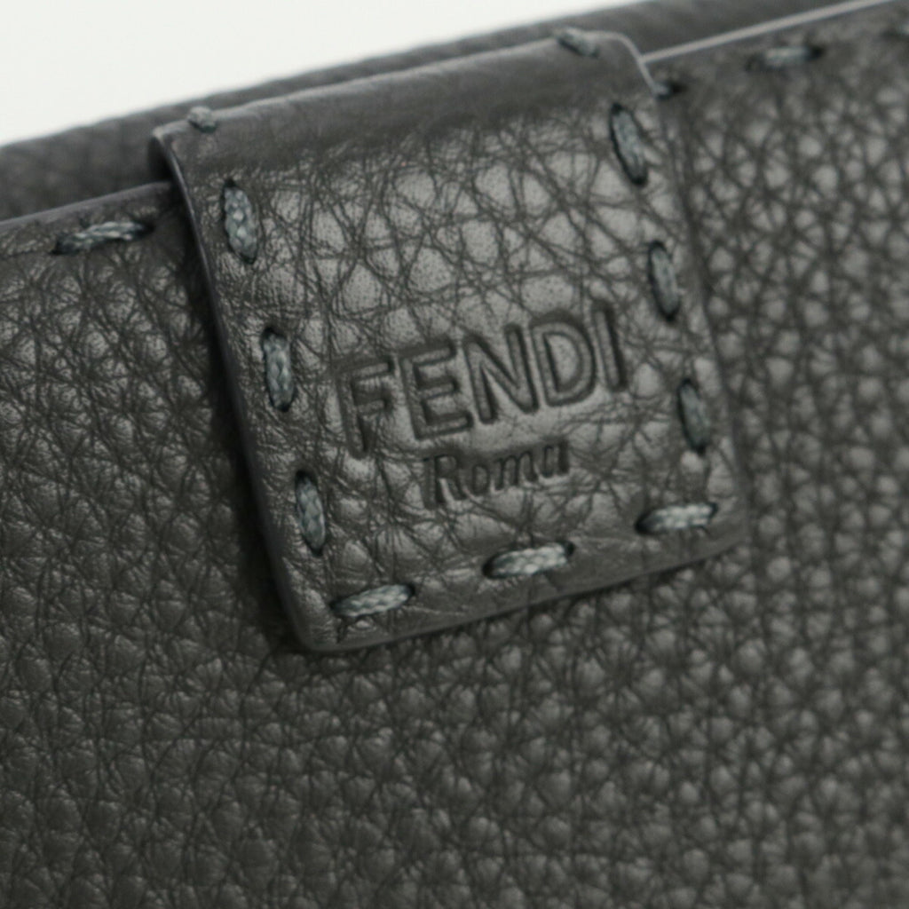 FENDI Selleria Peekaboo 8M0308 SFR Long Wallet Fold Leather Women's
