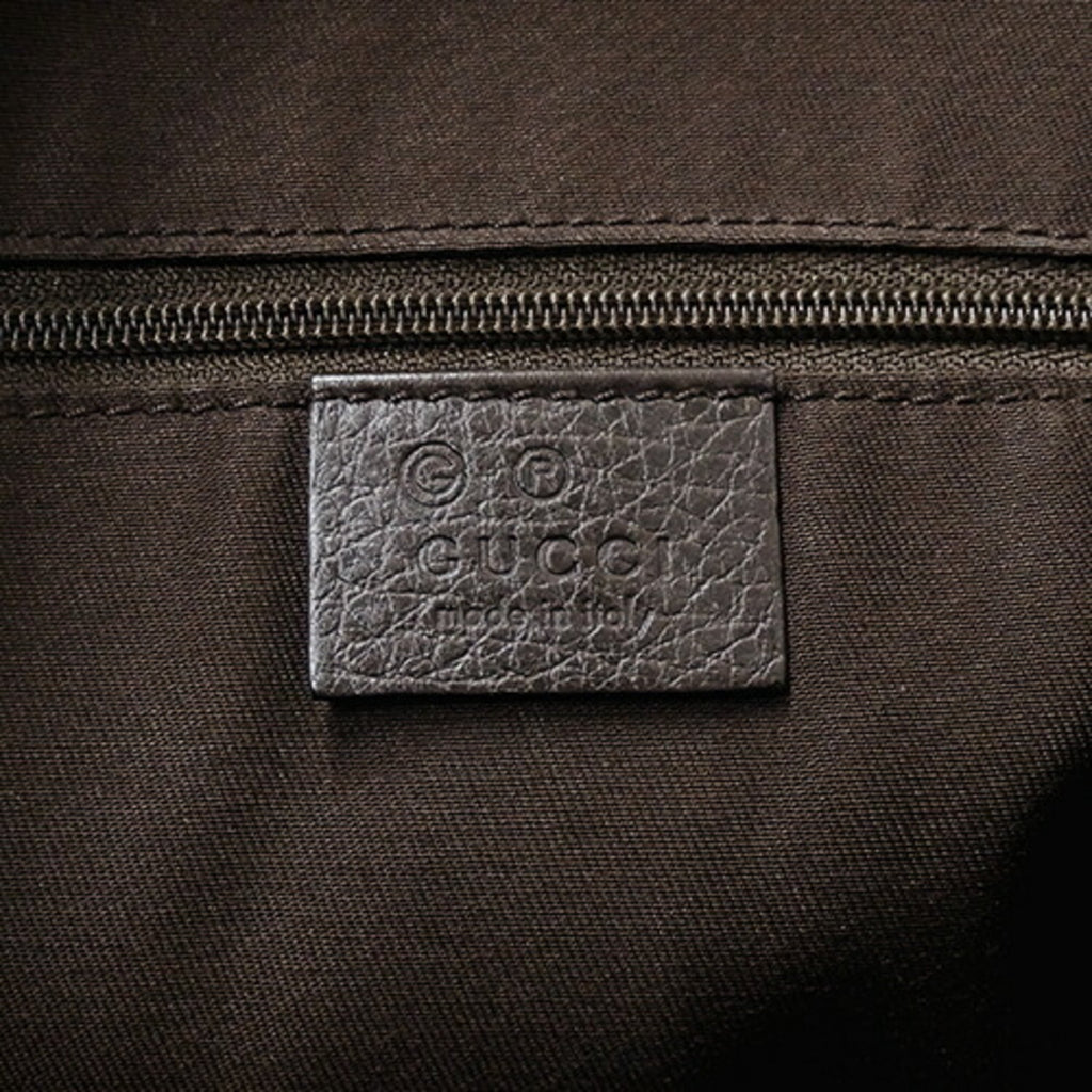 GUCCI Bag Women's Shoulder Abbey GG Nylon Brown 268642 Crossbody