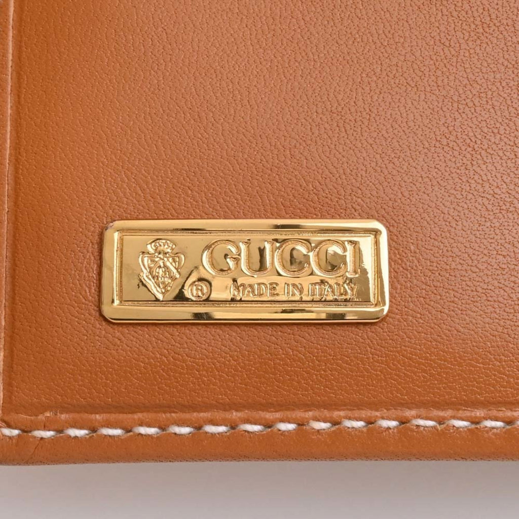 GUCCI Micro GG Old Bifold Wallet 035 904 0268 Beige Ladies
