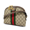 GUCCI  Ophidia 499621 Women's GG Supreme Shoulder Bag Beige