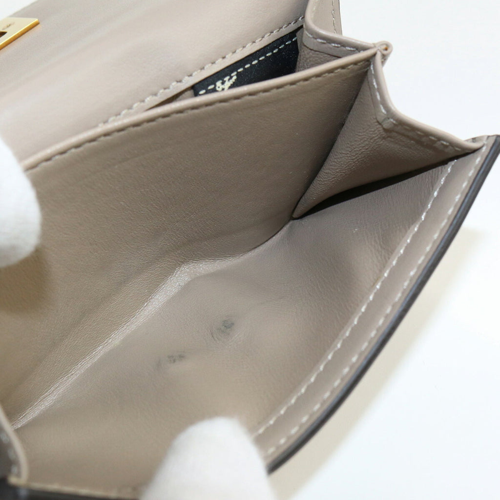 FENDI Peekaboo Wallet 8M0359 SFK Bifold Calf Women's