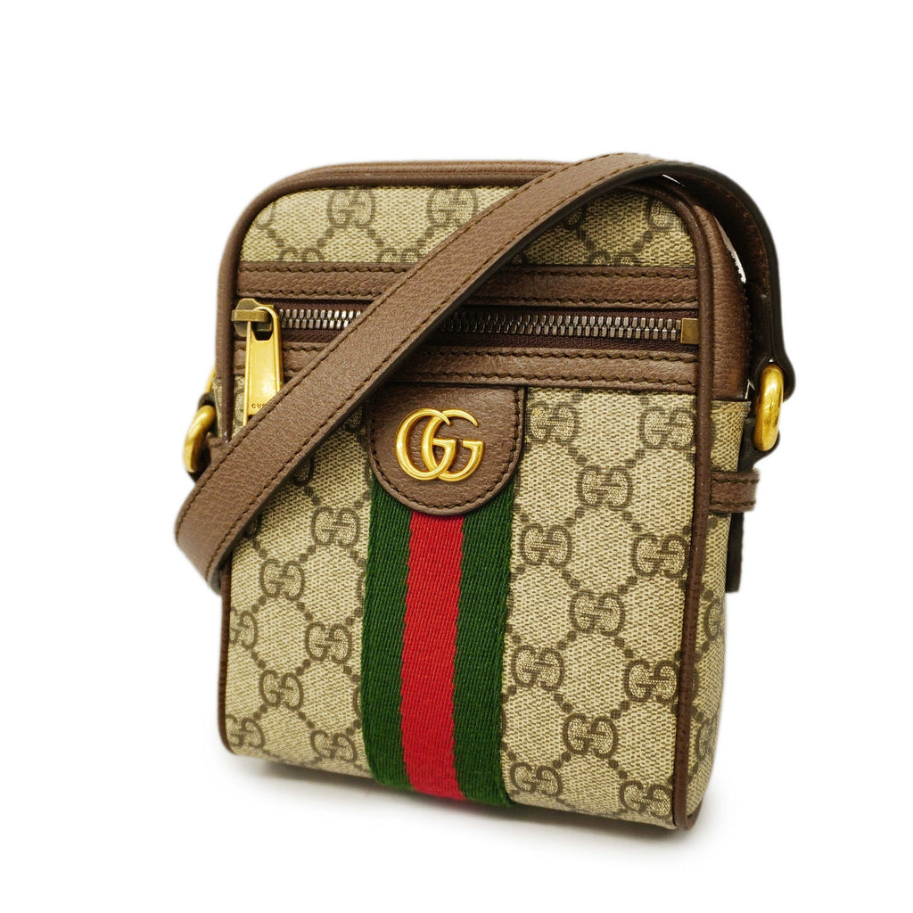 GUCCI  Sherry Line Shoulder Bag 598127 Women's GG Supreme,Leather Shoulder