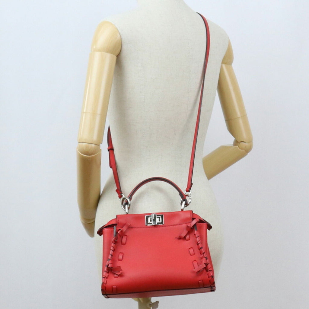 FENDI Peekaboo 8BN244 A312 R0Y77 handbag leather ladies