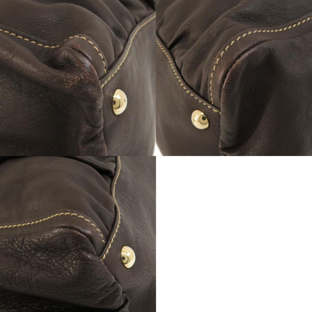 GUCCI 189835 Abbey Tote Bag Leather Ladies