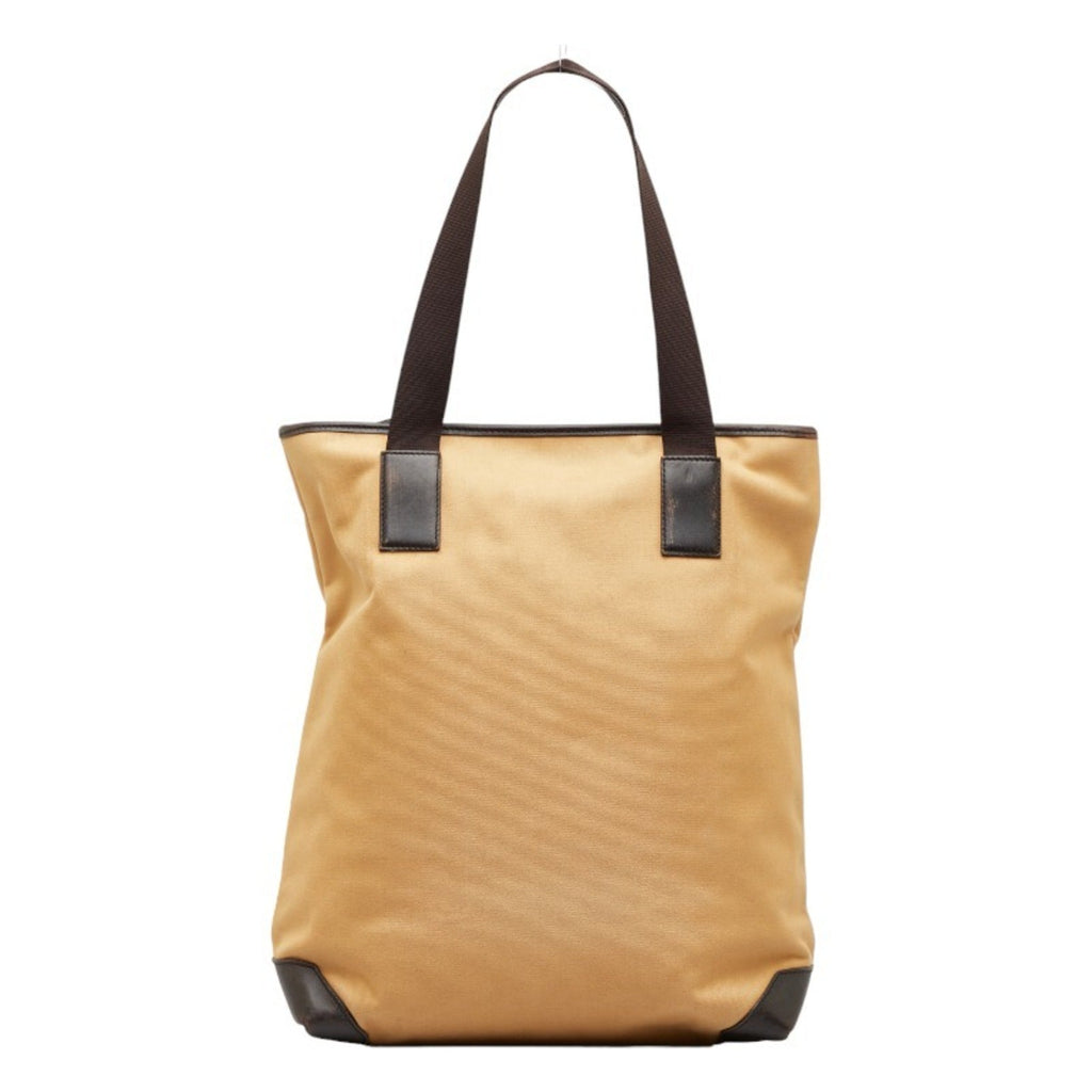 GUCCI tote bag 28892 brown black canvas leather ladies