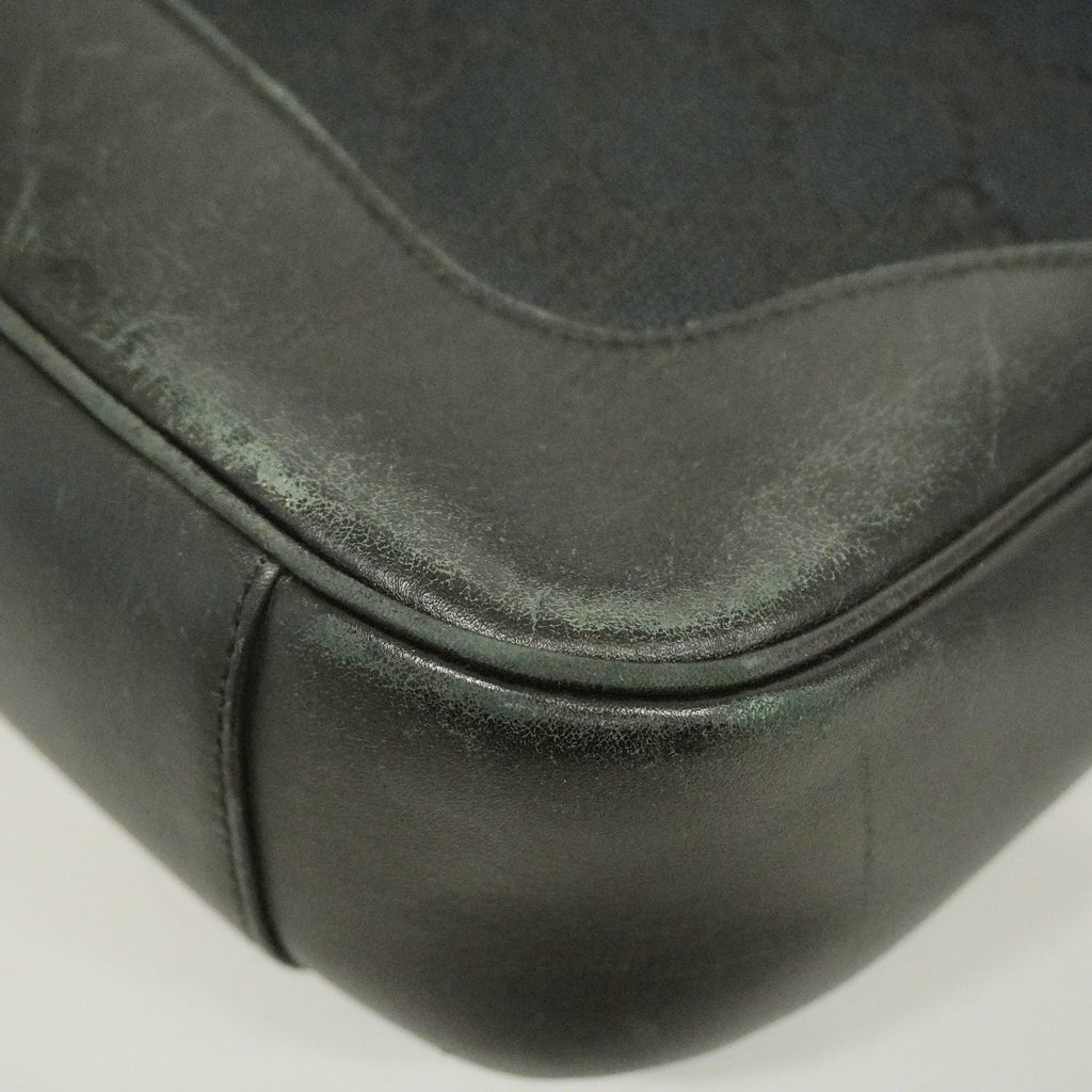 GUCCI  2WAY Bag 001 4058 Women's GG Canvas Handbag Black