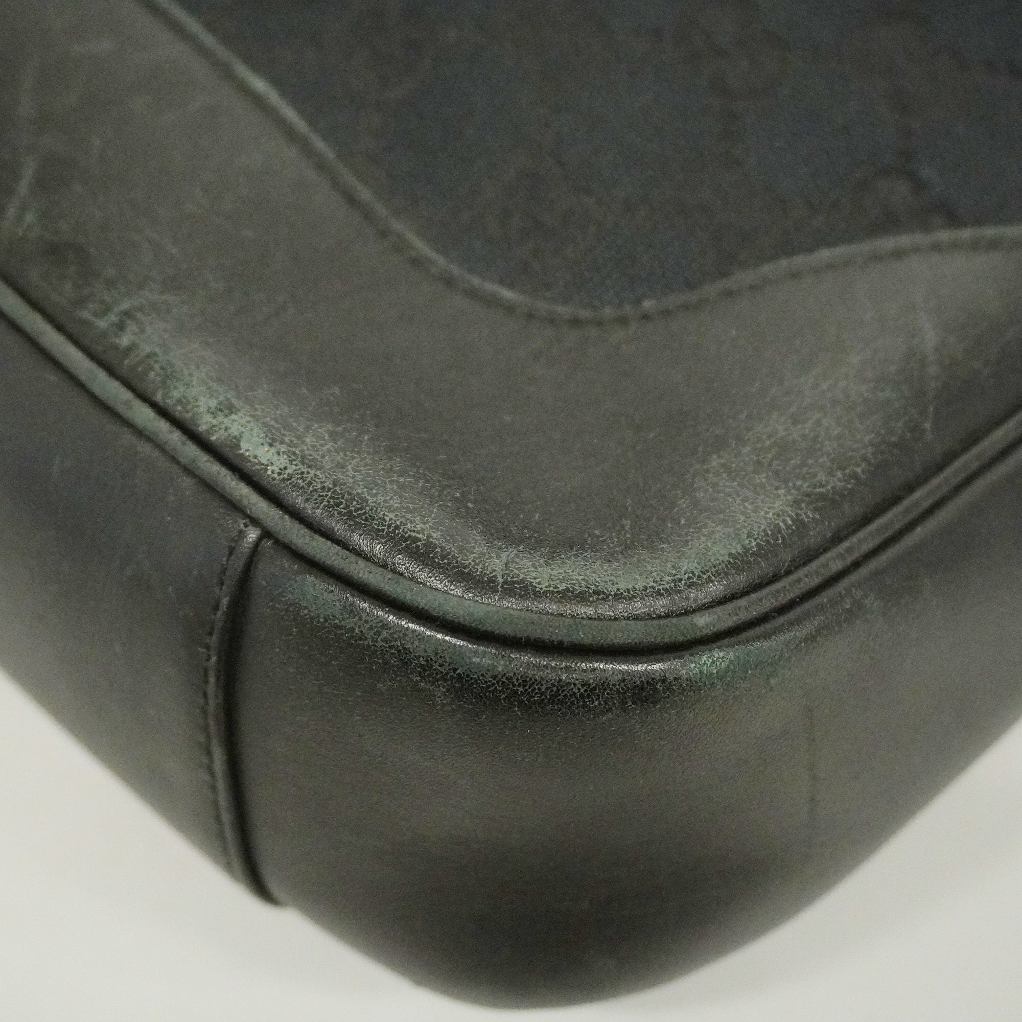 GUCCI  2WAY Bag 001 4058 Women's GG Canvas Handbag Black