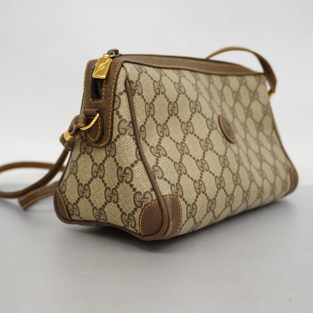 GUCCI  Shoulder Bag 007 161 0042 GG Supreme Shoulder Bag Beige,Brown