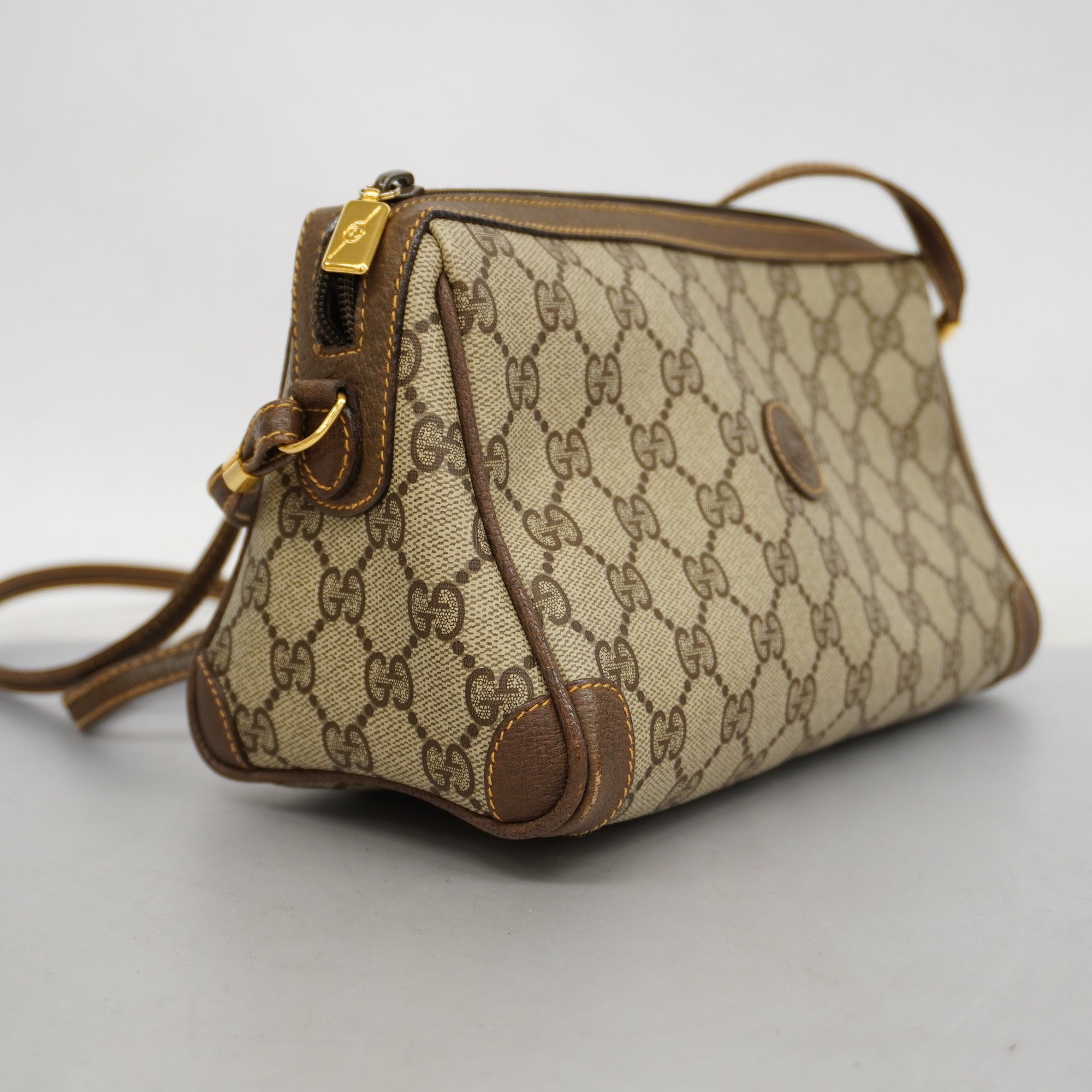GUCCI  Shoulder Bag 007 161 0042 GG Supreme Shoulder Bag Beige,Brown