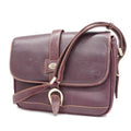 GUCCI  GG Canvas Shoulder Bag 001 106 0466 Women's Leather Bordeaux