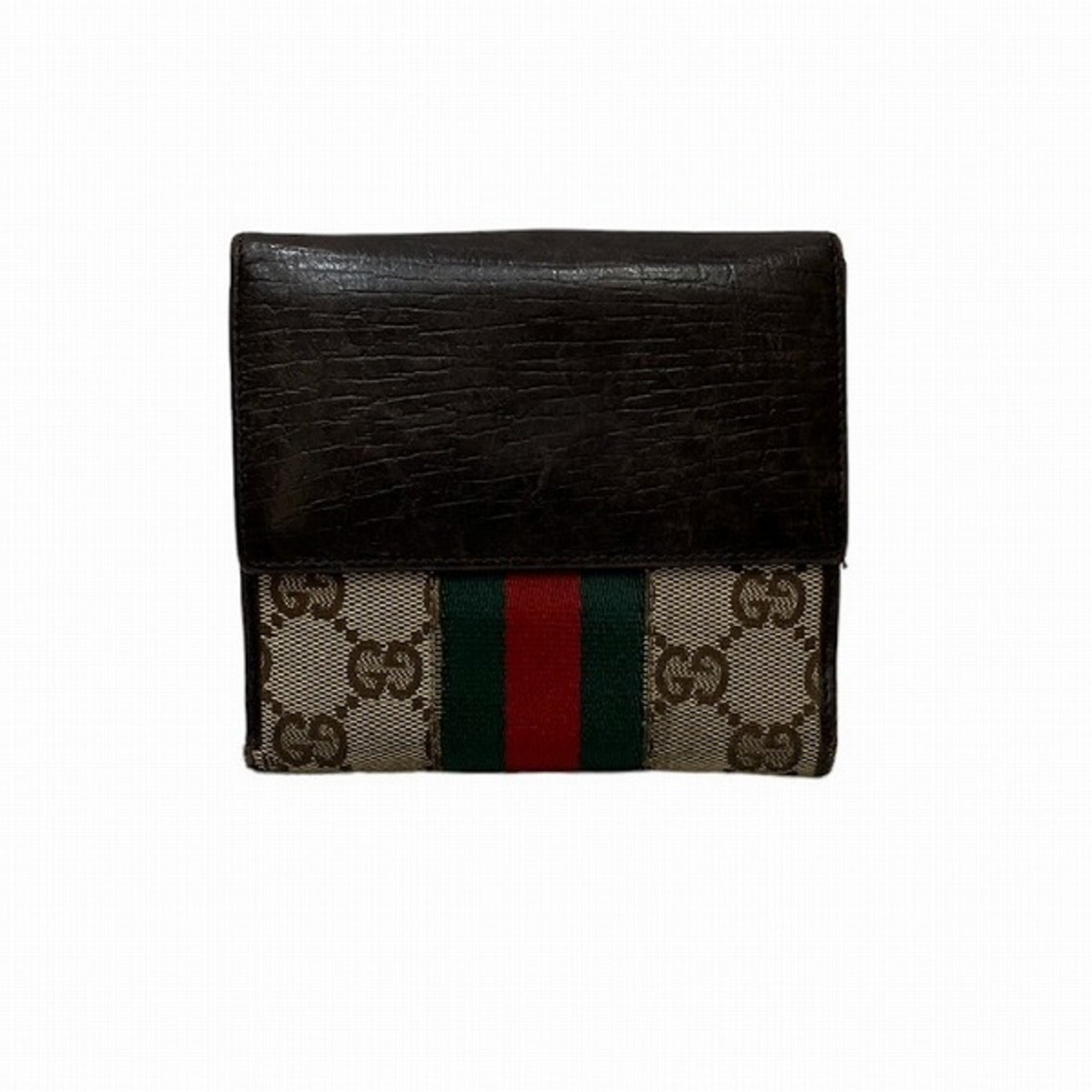 GUCCI Sherry Jackie 05474 Bifold Wallet Ladies