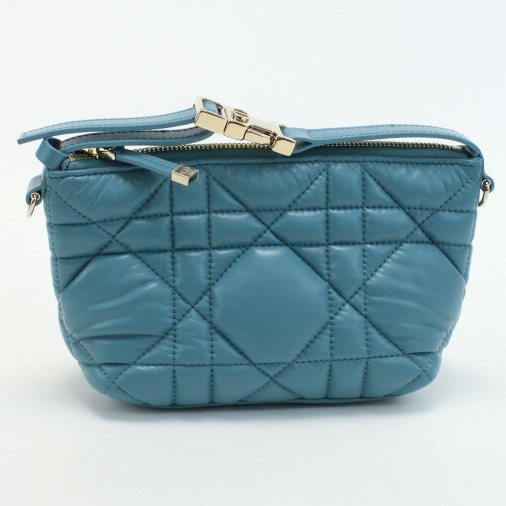 CHRISTIAN DIOR Nomad Pouch Leather Women's