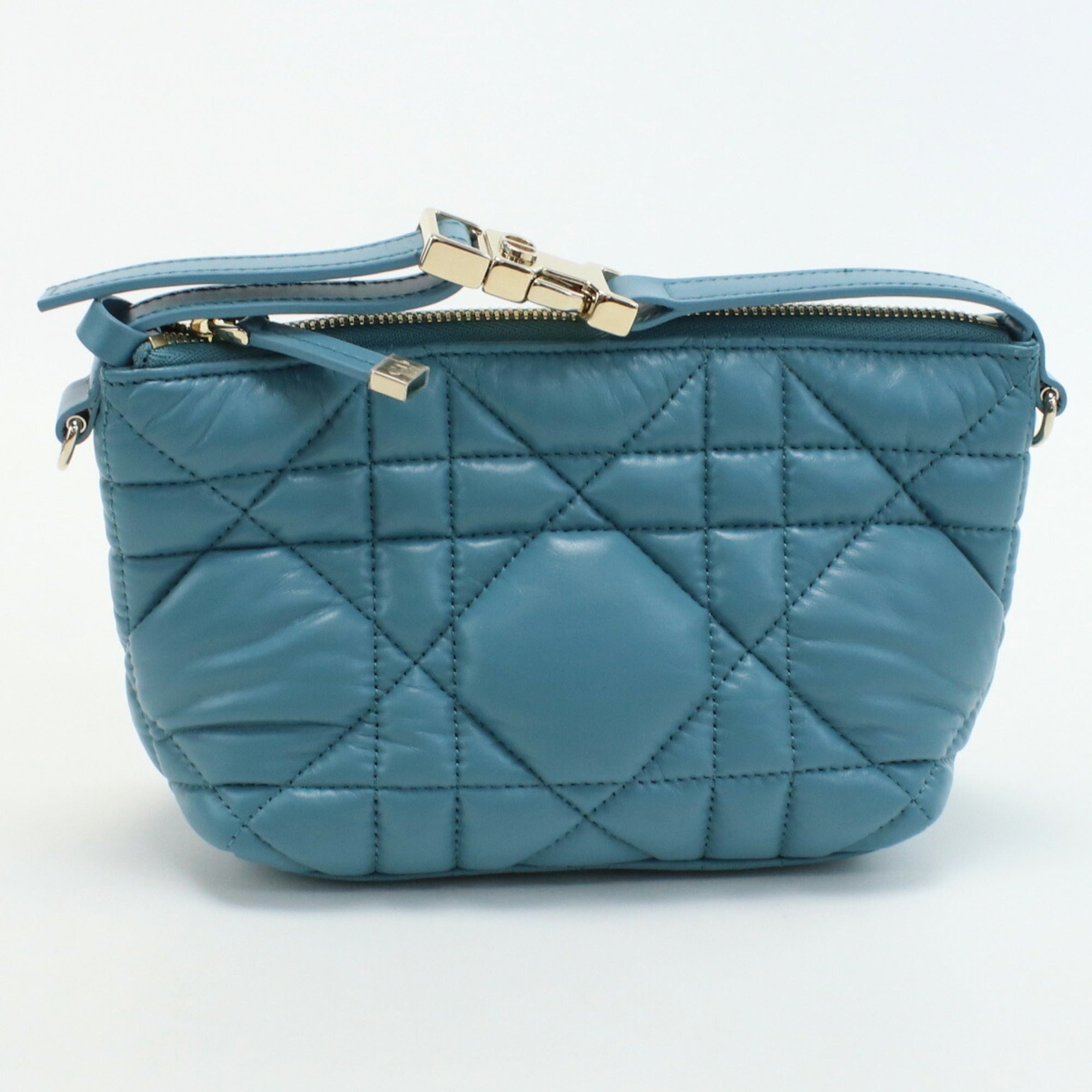 CHRISTIAN DIOR Nomad Pouch Leather Women's