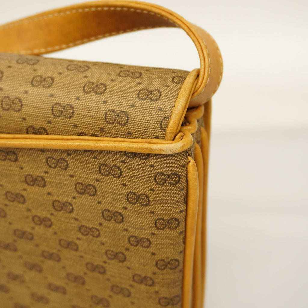 GUCCI  Micro GG Micro GG 004 106 0024 Women's Shoulder Bag Beige