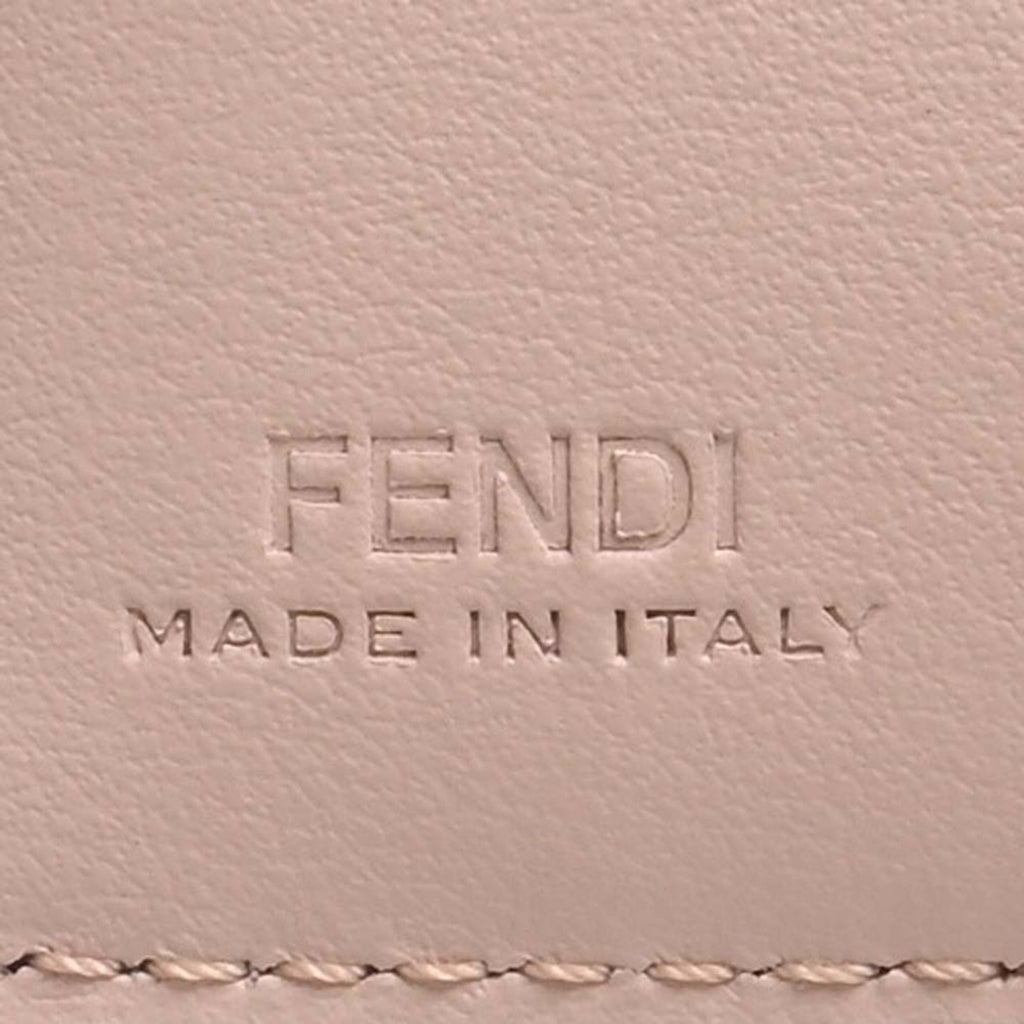 FENDI leather bifold wallet 8M0420 pink ladies