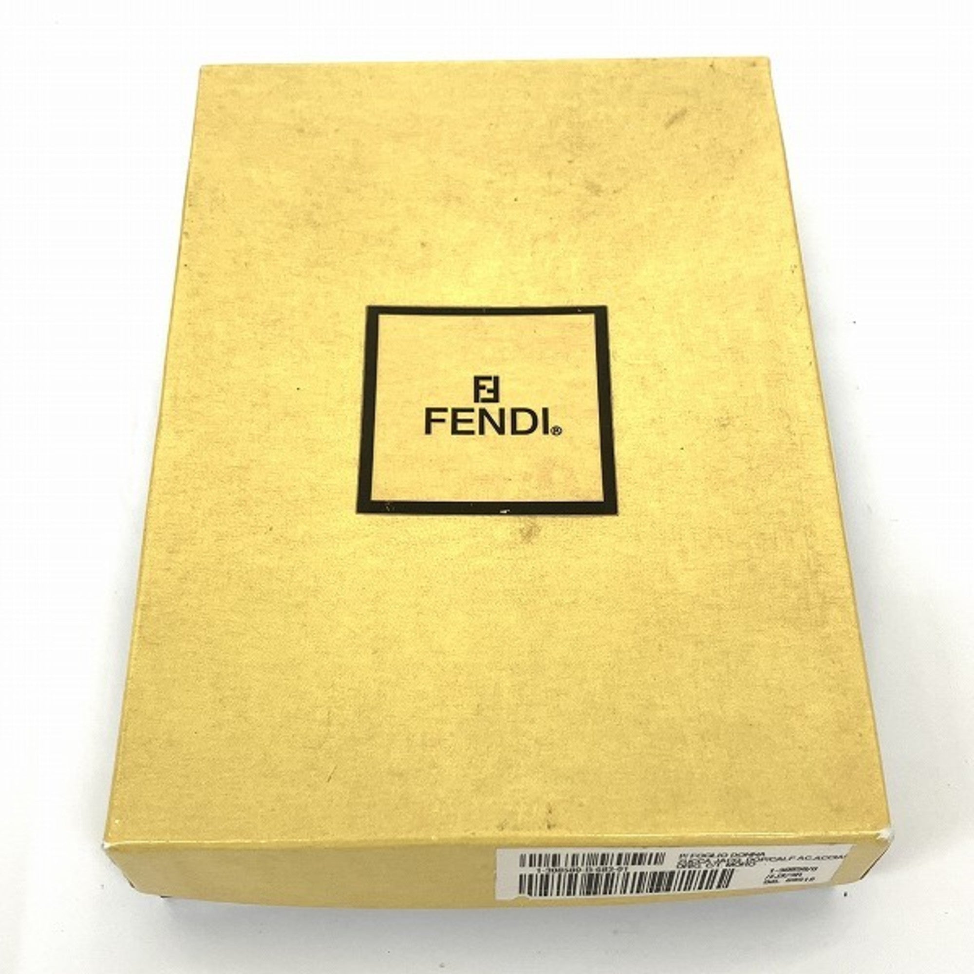 FENDI Zucca pattern 30858 wallet tri-fold men's