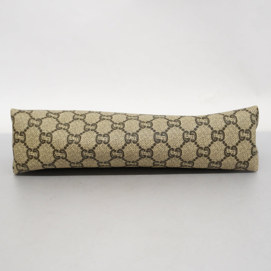 GUCCI  Clutch Bag Women's GG Plus Clutch Bag Beige