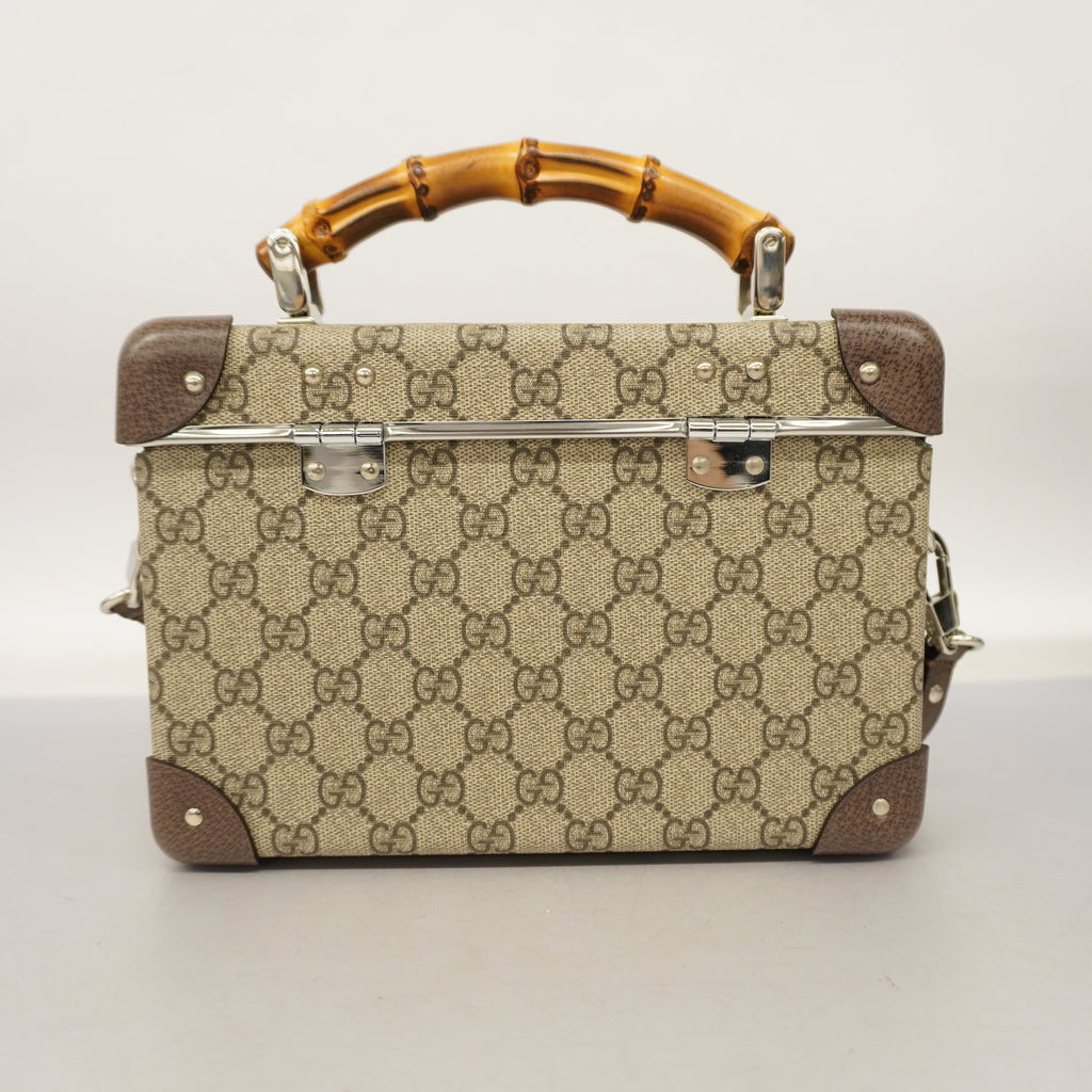 Gucci  Bamboo 2WAY Bag 533623 Women's GG Supreme,Leather Handbag,Shoulder