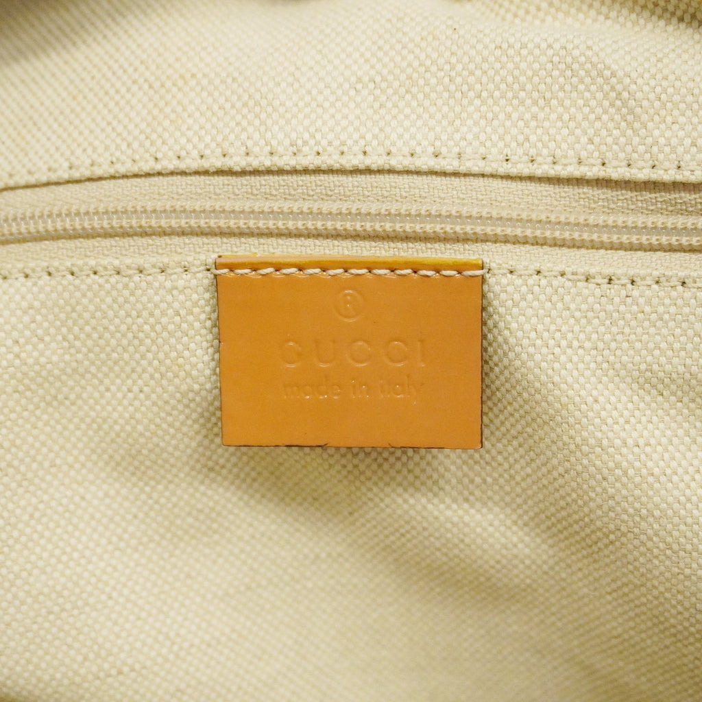 GUCCI  Tote Bag 211970 Women's GG Canvas Tote Bag Beige