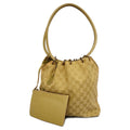 GUCCI  90644 Women's GG Canvas Shoulder Bag Beige