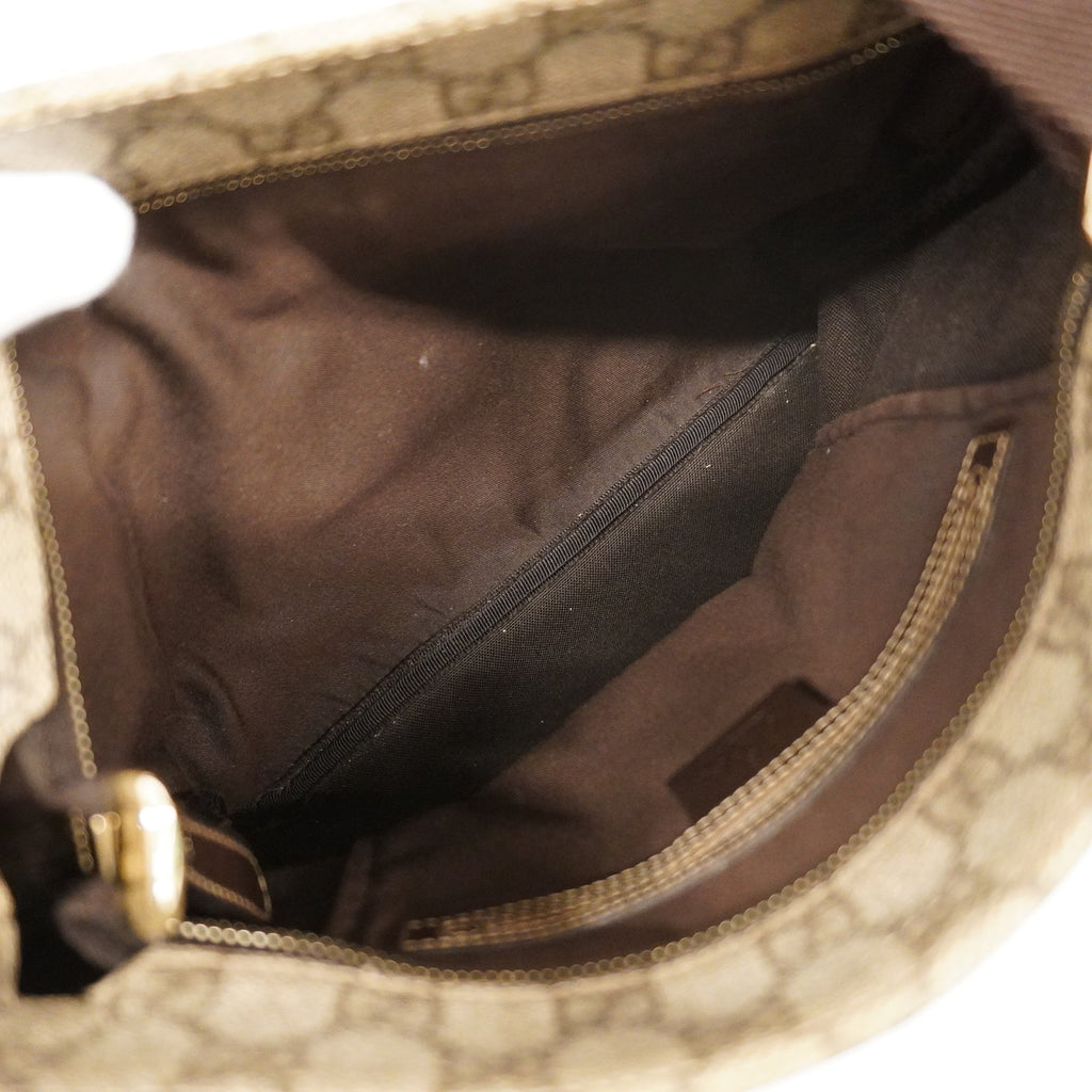GUCCI  GG Supreme 295257 Women's Shoulder Bag Beige,Brown