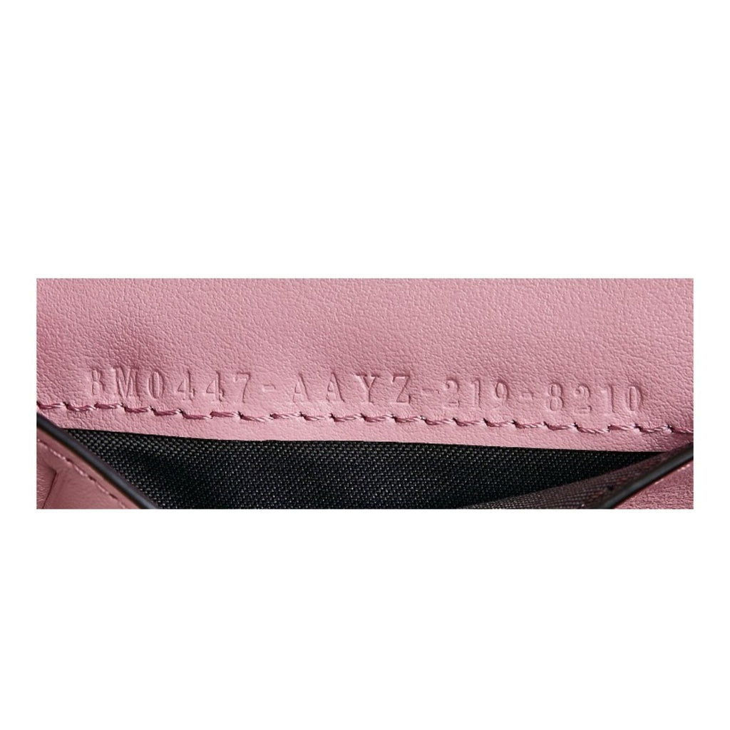 FENDI bifold wallet 8M0447 pink leather ladies