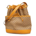 GUCCI  Micro GG 001 165 0937 Women's PVC,Leather Shoulder Bag Beige
