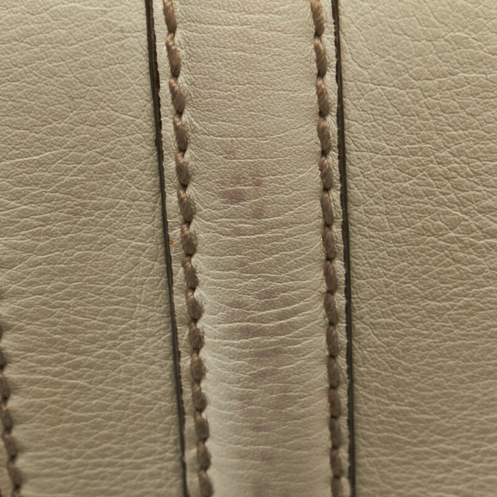 GUCCIsima Handbag 233610 White Leather Women's