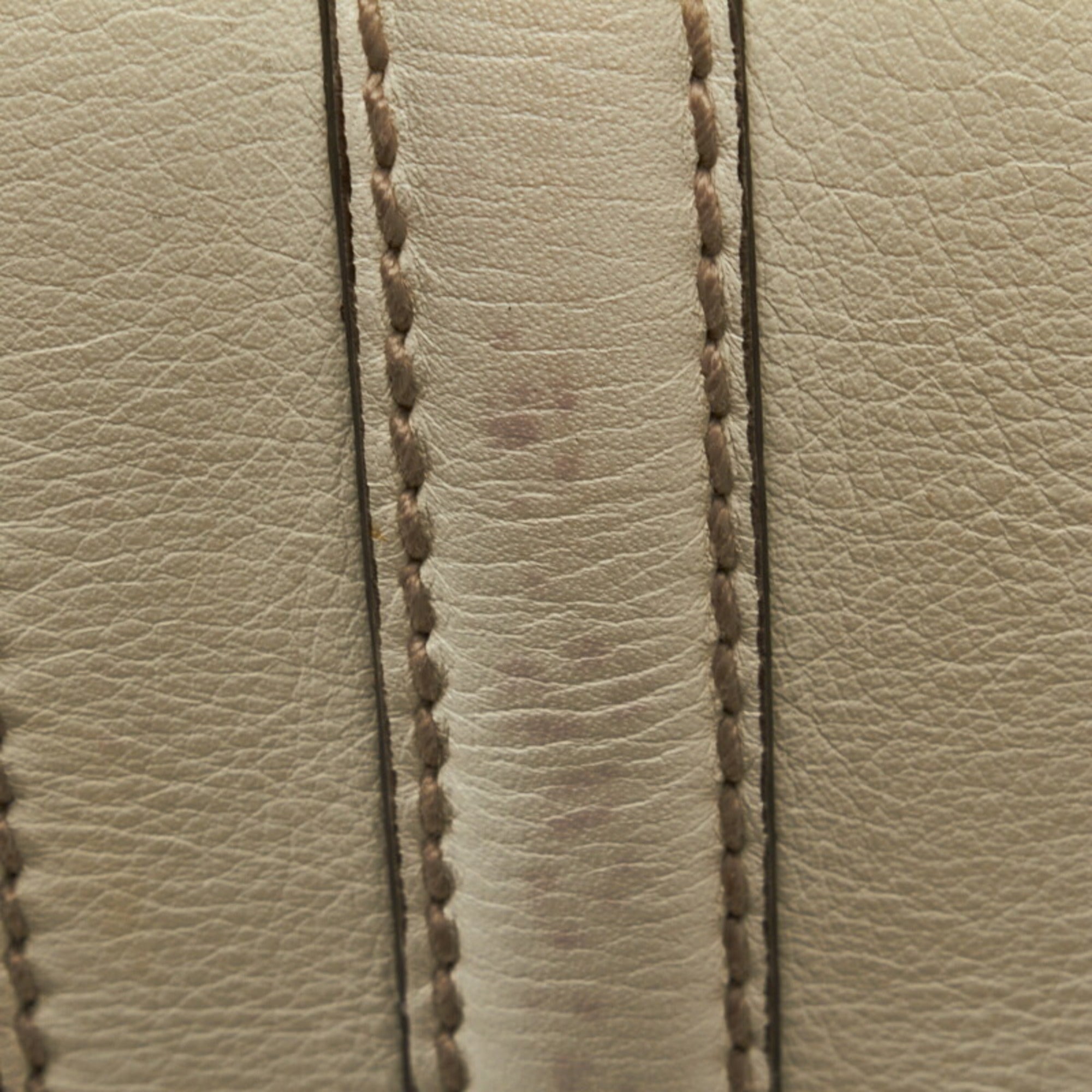 GUCCIsima Handbag 233610 White Leather Women's