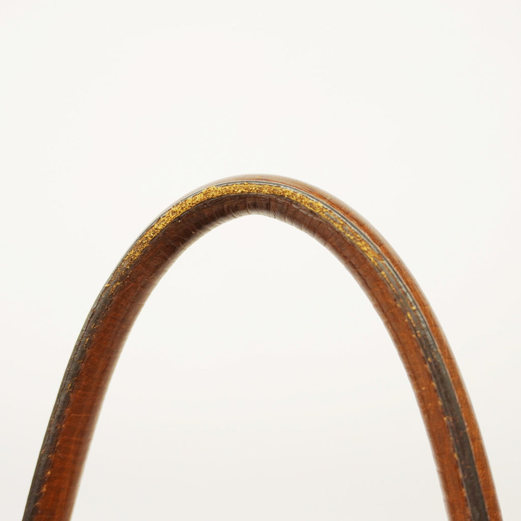 FENDIAuth  Zucca Tote Bag Women's Nylon Canvas,Leather Tote Bag Brown